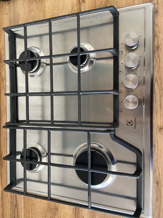 Варочная поверхность Electrolux серебристый