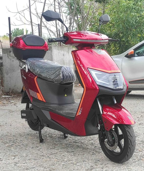 Електрически скутер EcoWay модел ZL20 2000W 72V Бордо