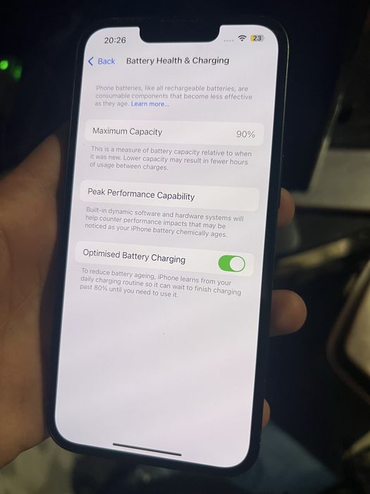 Iphone 13 256gb 90%battery
