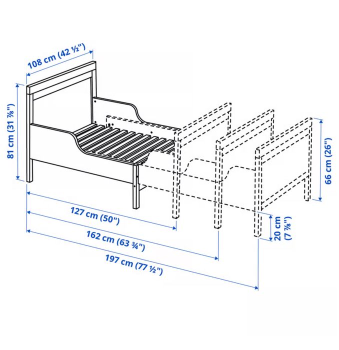 Кровать десткая ikea