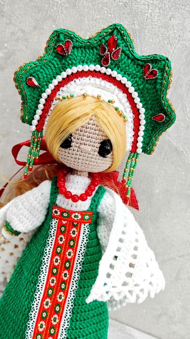 Кукла в русском народном костюме, сувенир