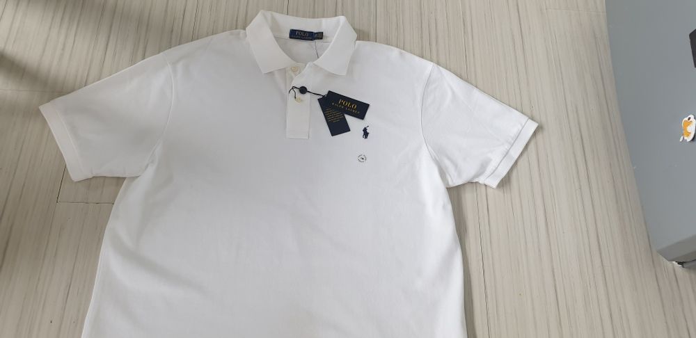 POLO Ralph Lauren Pique Cotton  /  2XL НОВО! ОРИГИНАЛ! Мъжка Тениска!