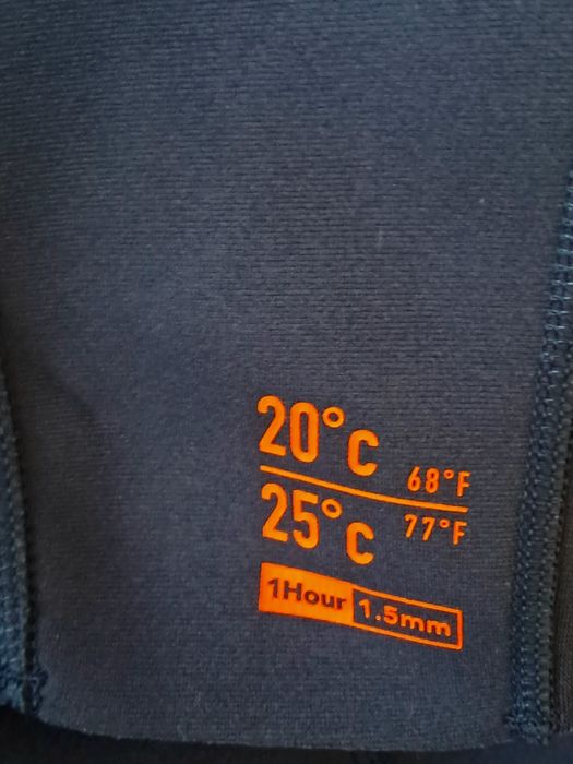 Costum neopren Olaian 1,5 mm bărbați marinea M/L.