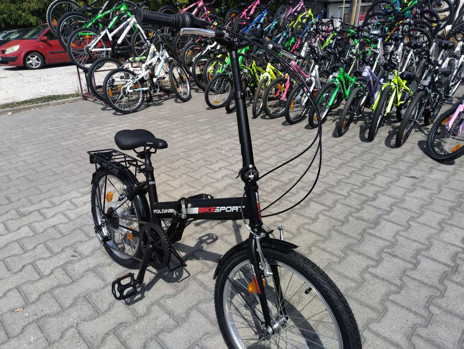 SPRINT FOLDING Сгъваем велосипед 20" BIKESPORT черен