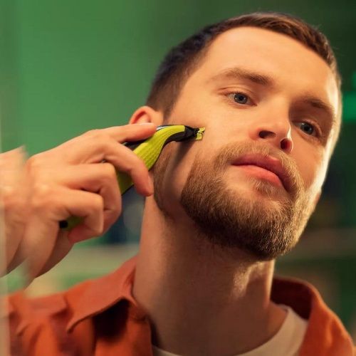 Триммер Philips QP2824/10 зеленый/черный