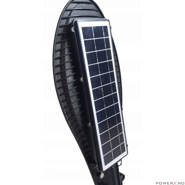 Lampa cu incarcare solara 100 W tip Cobra, panou incorporat,