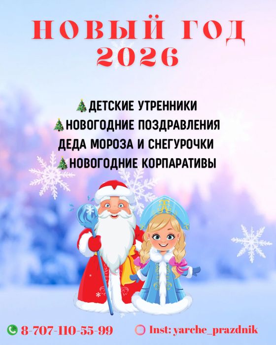 Дед Мороз и Снегурочка