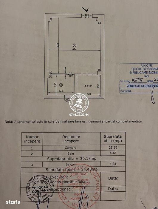 REPREZENTARE EXCLUSIVA! Studio premium de vanzare – Centru - Palas | I