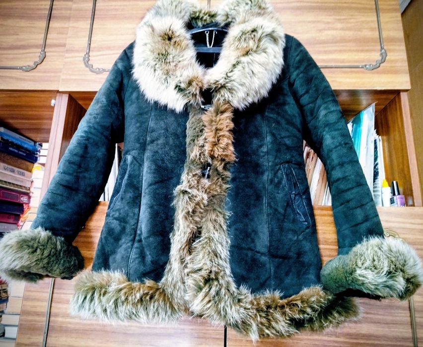Дублёнка женская зимняя