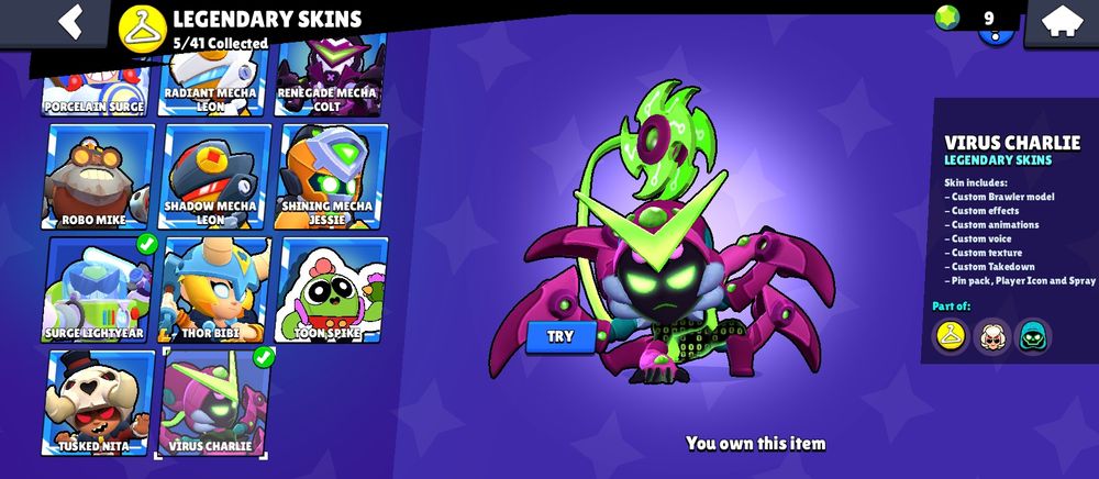 Продаю аккаунт бравл Старс