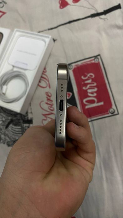 Айфон 15 про серый