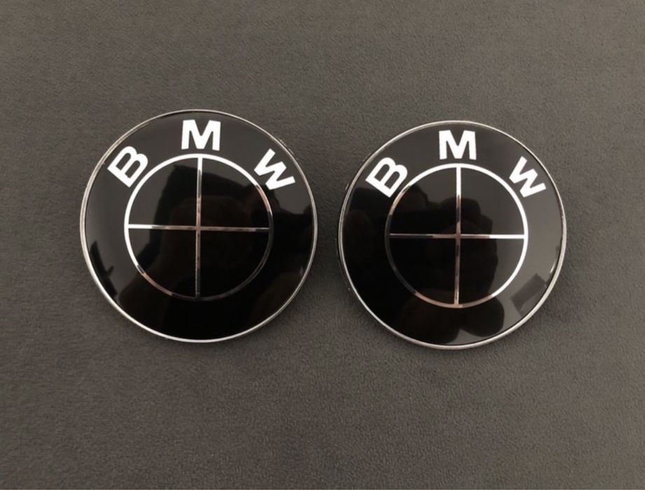 Emblema logo stema captota portnagaj 82mm Bmw Seria 1 3 5 7 X1 X3 X5