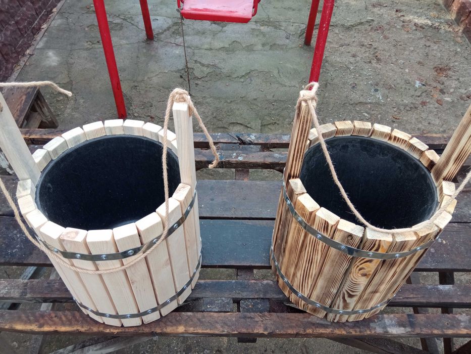 Запарник для веника ведро для бани 12л