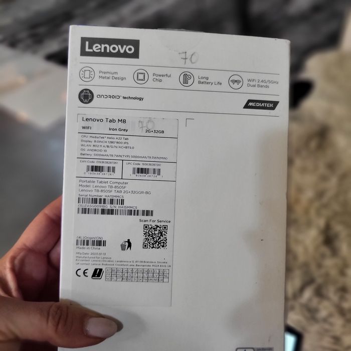 Таблет lenovo m8 бърз отключен