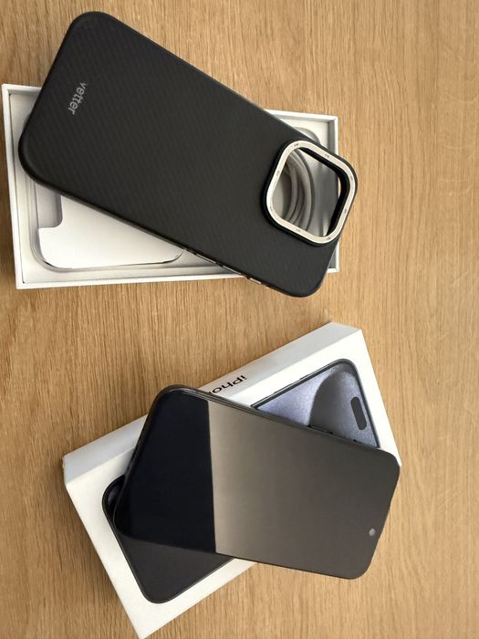 Iphone 15 pro blue titanium 128gb