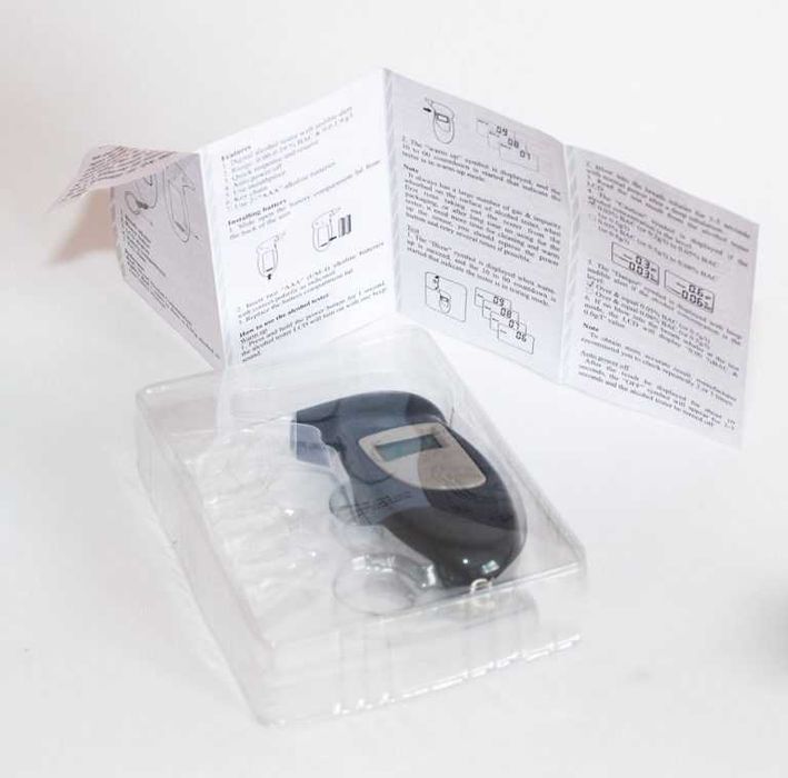 Алкотестер с Led подсветкой