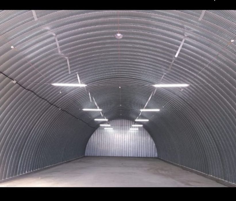 Арочный ангар под ключ