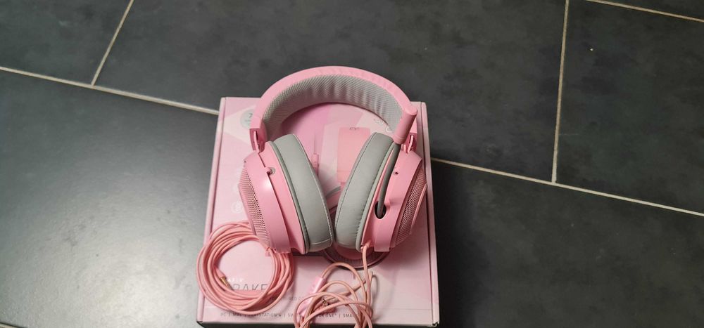 Casti Gaming Razer Kraken Quartz Edition