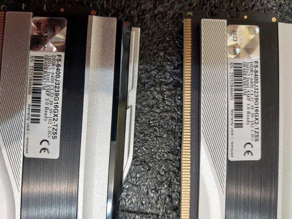 32GB DDR5 6400MT/s CL32 - G.Skill TridentZ 5 (XMP)