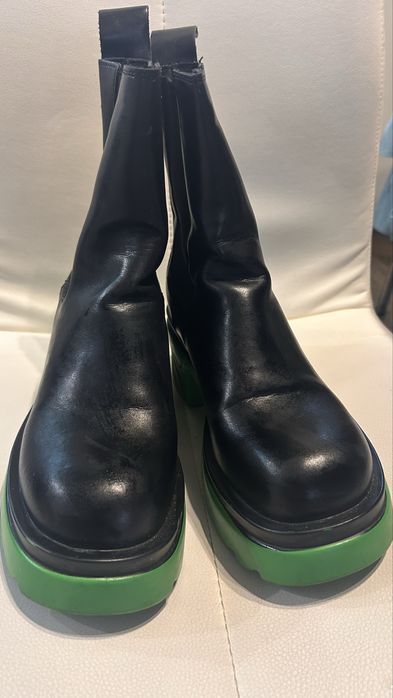 Дамски боти Челси естествена кожа