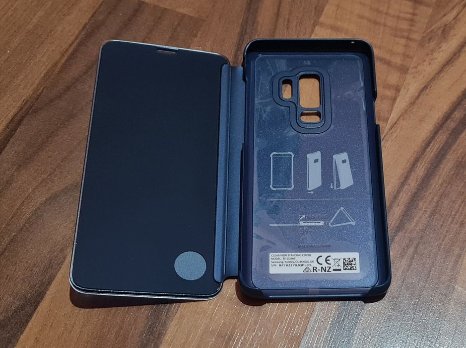 Husa smart activa originala Samsung Clear View Cover S9+ S9 Plus G965