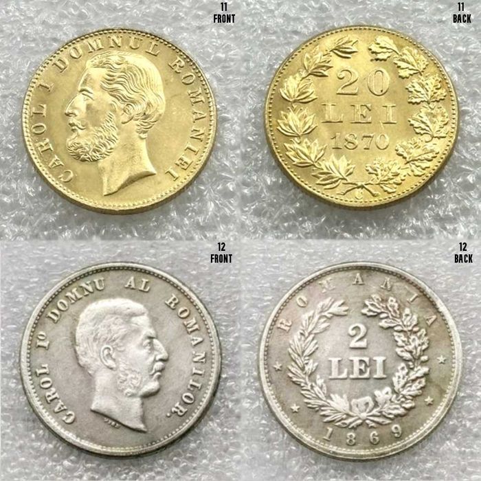 Moneda comemorativa Romania perioada 1868-1941 Replici