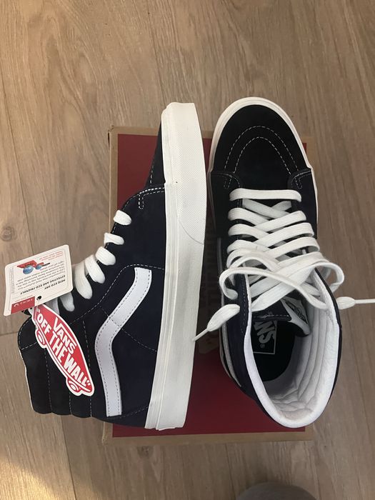 Vans високи кецове, с koжа обработка на Dupont