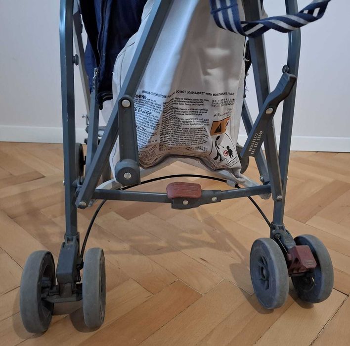 Детска лятна количка Maclaren, сгъваема тип чадър, с дъждобран