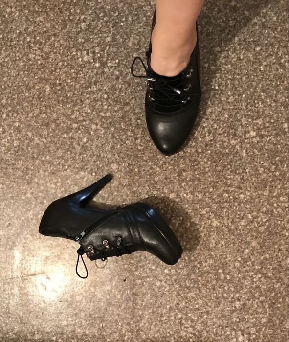 Ботильоны женские на каблуке