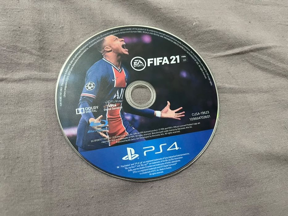 Диск Fc21 (фифа21) для пс4