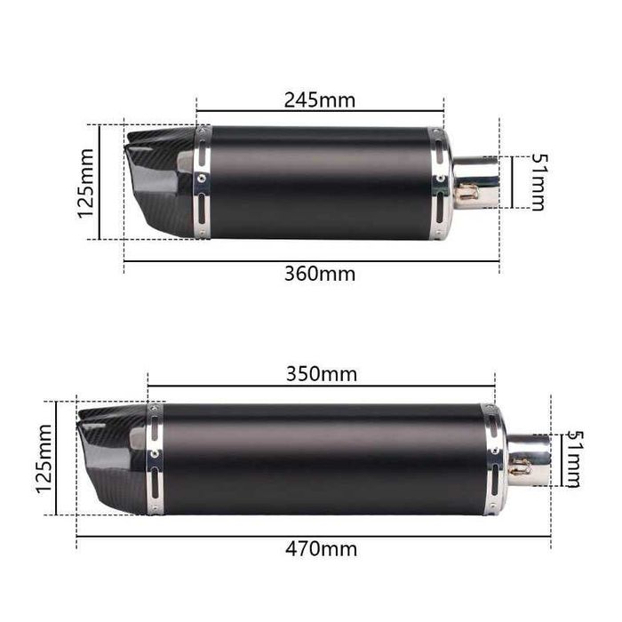 Универсално гърне Arrow подходящо за пистови мотори
