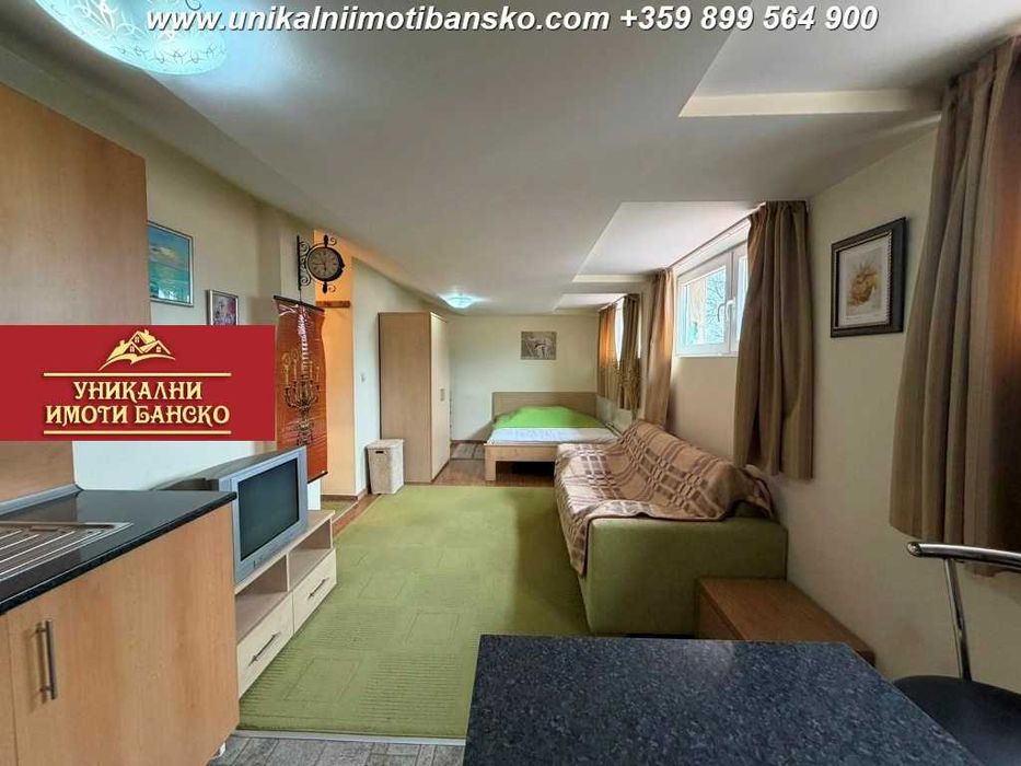 На 5 минути пеша от центъра! Едностаен апартамент за продажба в Банско