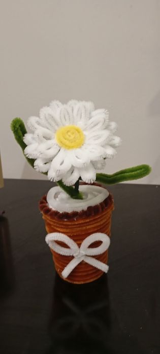 Цветя  ръчно изработени