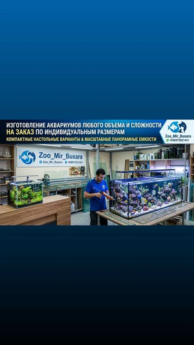 Катта ва кичик аквариумлар ясаш