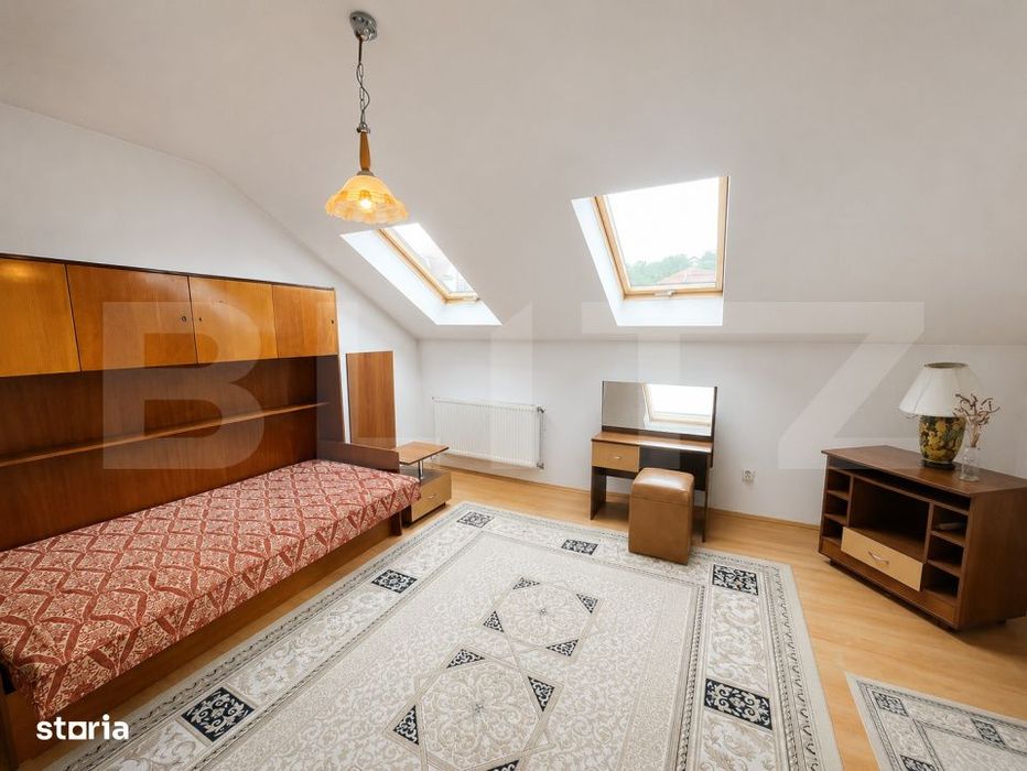 Casa individuala, 106 mp, 307 mp curte, zona Dambu Rotund