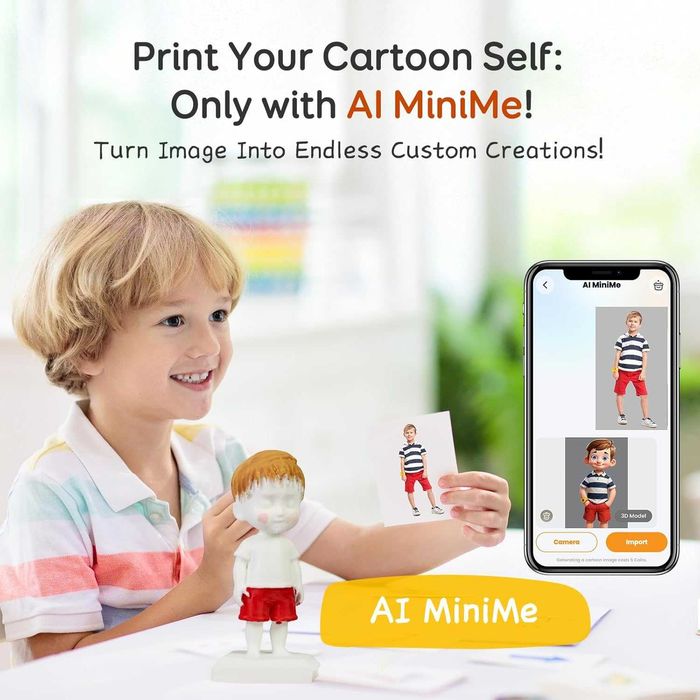 3D Printer for Kids (AI-Powered) - 3D-принтер (на основе ИИ)