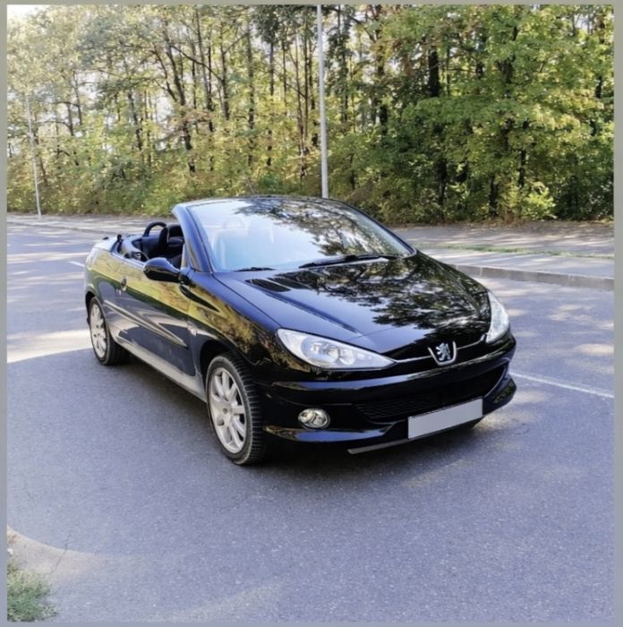 Vand peugeot 206cc  decapotabil