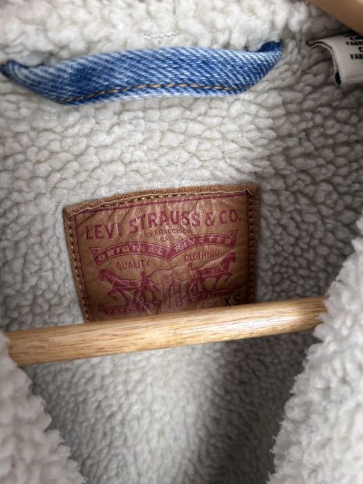 Дънково дамско яде Levi's Original Sherpa Trucker Jacket