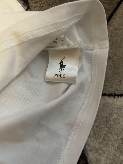 Tricou Polo Ralph Lauren alb
