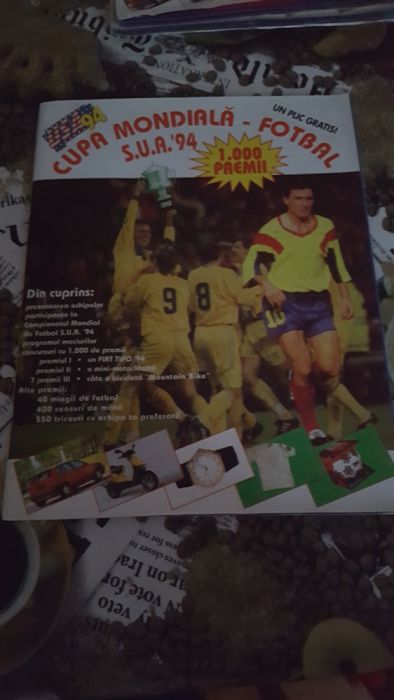 Album de colectie, Cupa Mondiala Sua 94