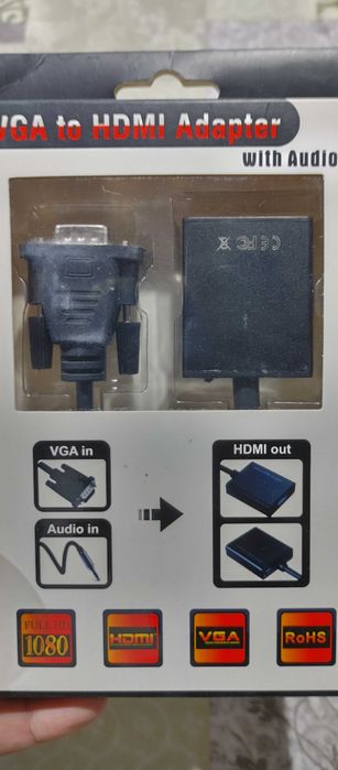 Продам адаптер VGA HDMI