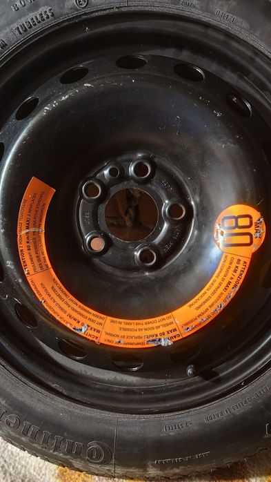 Резервна гума 5*98 125/80/R15 ЕТ35