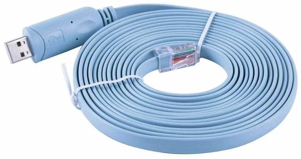 Консольный кабель сотилади (RJ45 to USB)