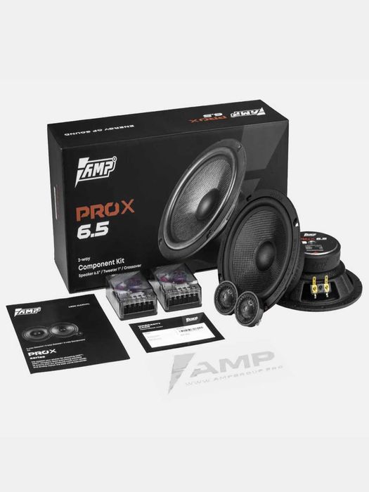 AMP PROX 6.5 — компонентная акустика 2-way, новая, комплект