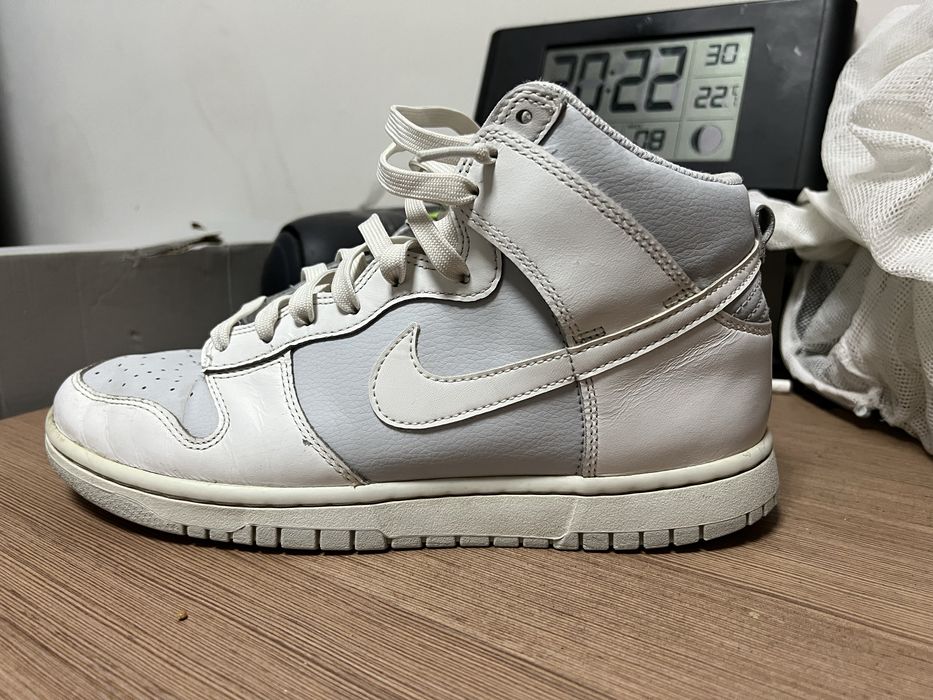 Vand nike dunk high alb 42