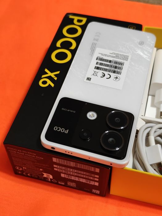 Poco X6 256 gb Ram 12 5G полный комплект