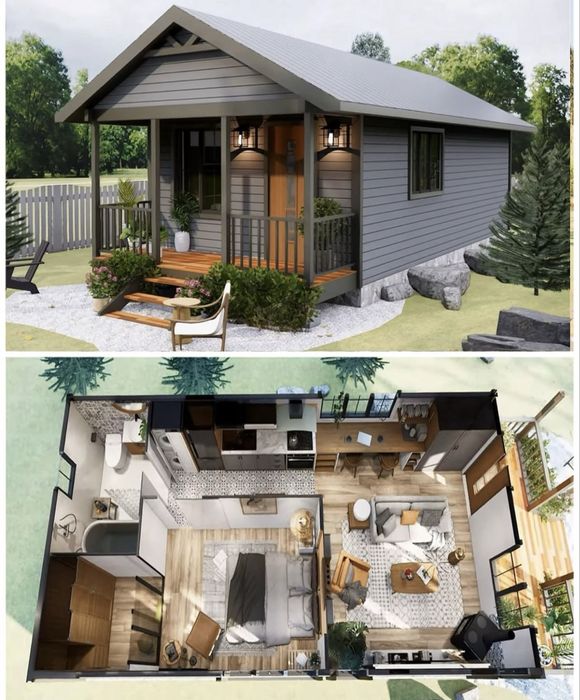 Модульние контейнер домик