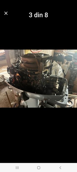 Vând Motor Barcă Evinrude 35 CP 2T, Cizmă Lungă – Sau SCHIMB cu motor de 20-25-30cp, dar cu cizma scurtă