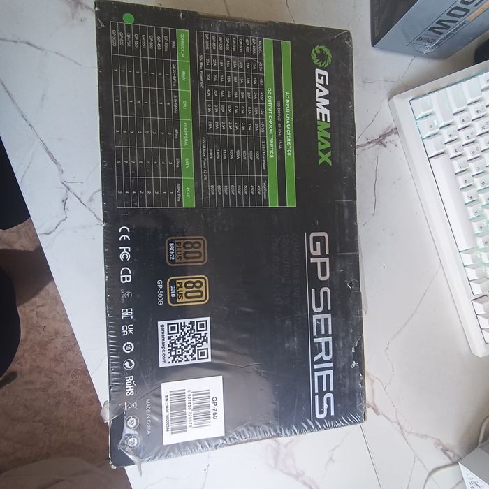 Блок питания GameMax gp performance 750 black edition