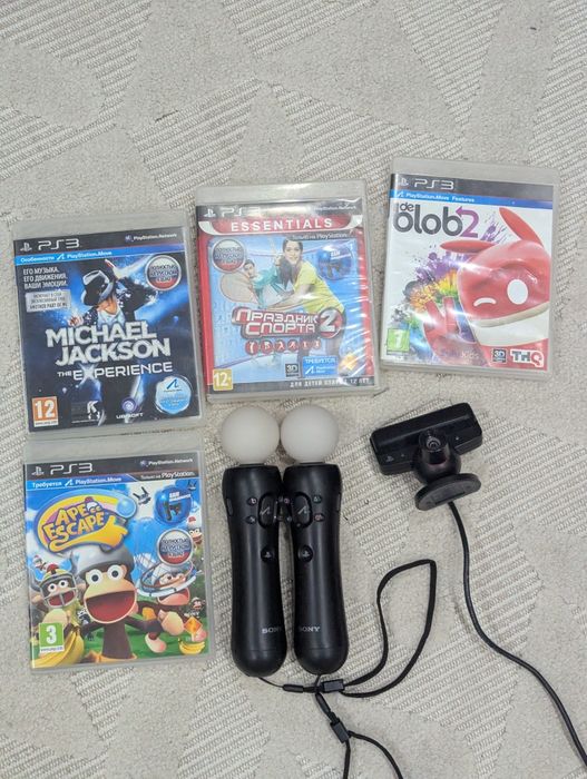 Playstation 3 прошитая с Ps Move